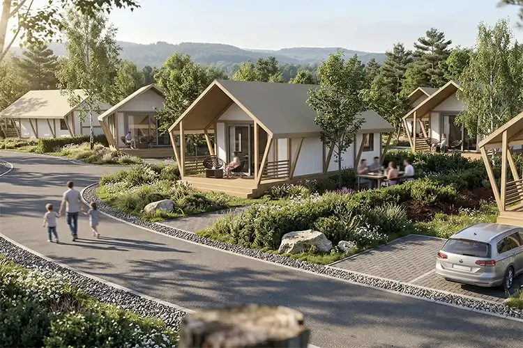 Resort Val de Bois Durbuy Belgische Ardennen