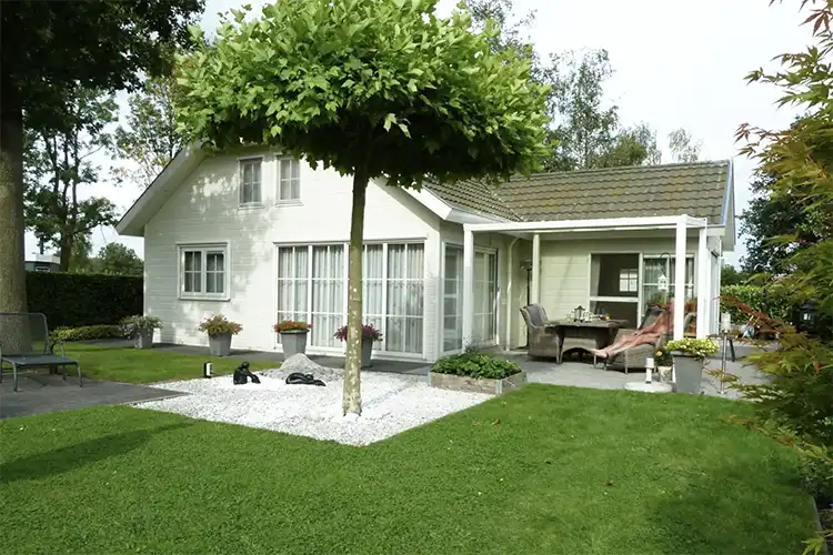 Villa met privé sauna op naturisten vakantiepark