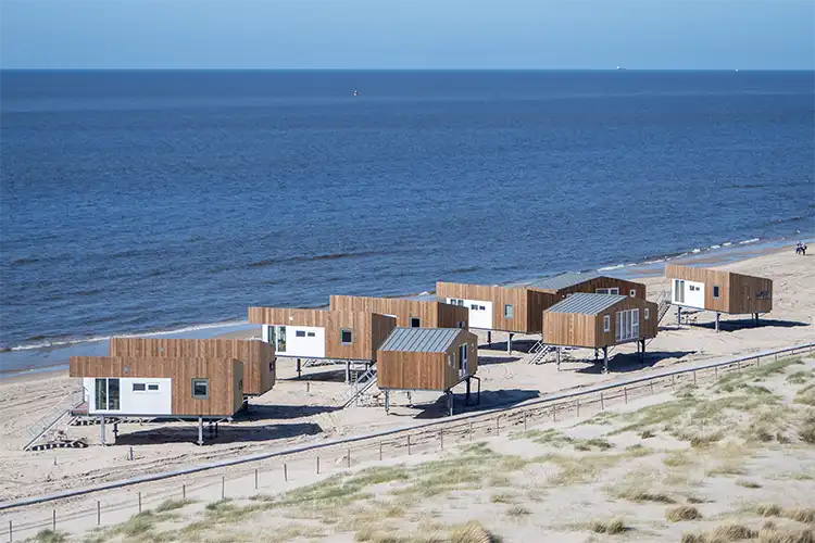 Strandhuisjes Zeezigt Petten